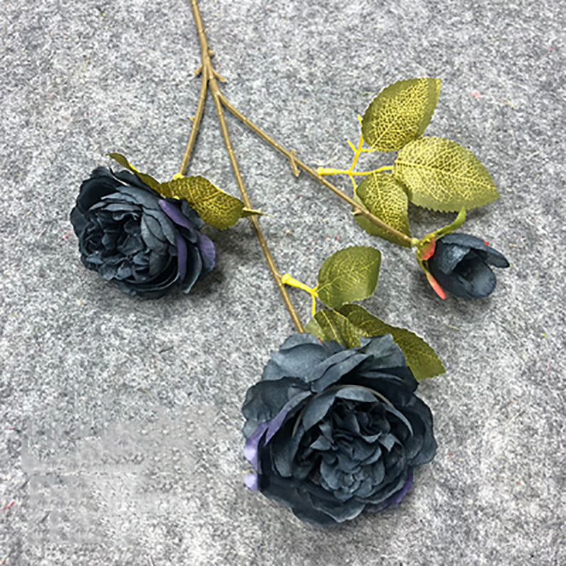 【造花 】花束 紫 冬の匂い ユニック インテリア