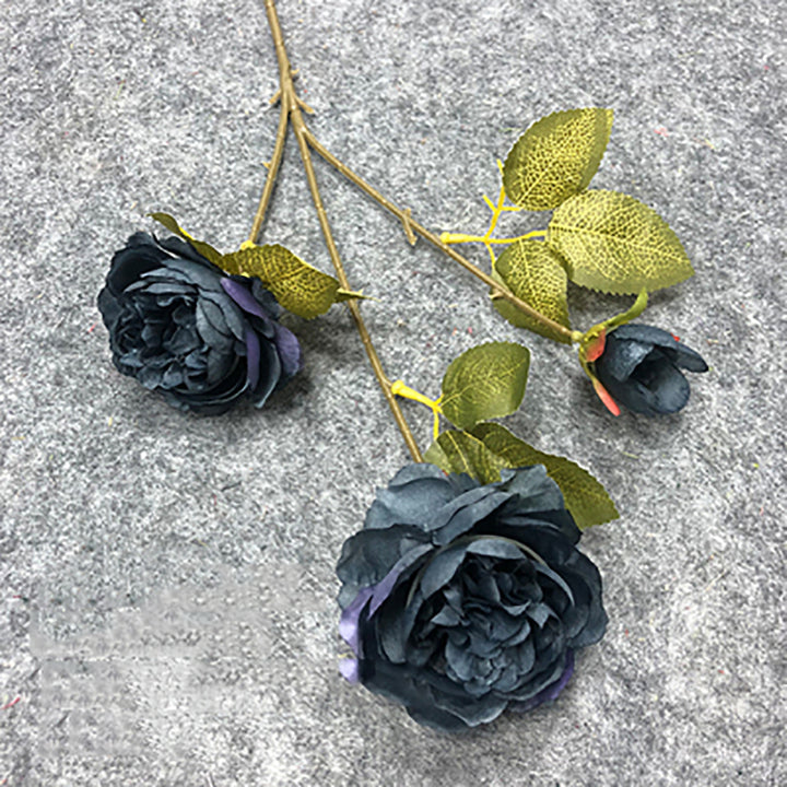 【造花 】花束 紫 冬の匂い ユニック インテリア