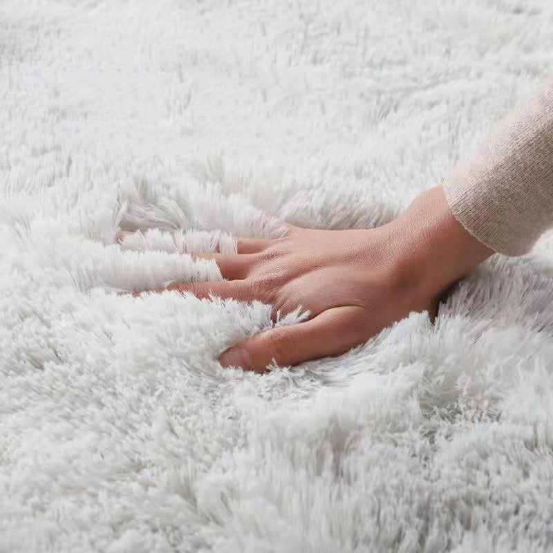 【カーペット・ラグ】シンプル純色 モコモコ 選べる3種