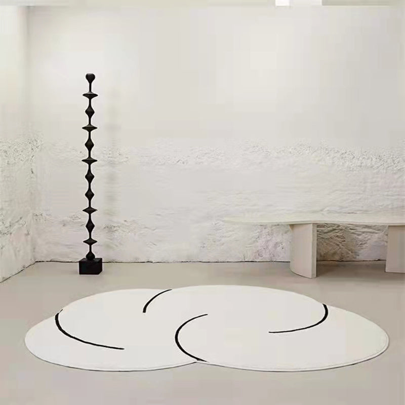 【カーペット・ラグ】不規則  オーバル型 雲型 選べる3種