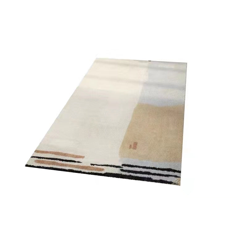 【カーペット・ラグ】カシミア質感生地水彩画風 選べる6種