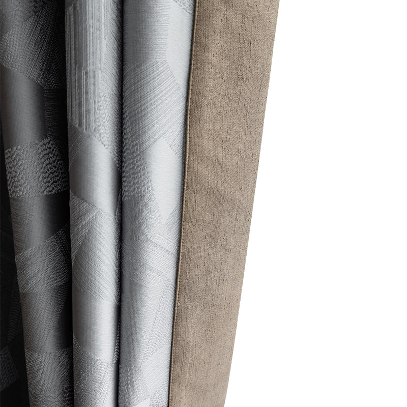 【ドレープカーテン】シンプルデザイン おしゃれ 選べる4色