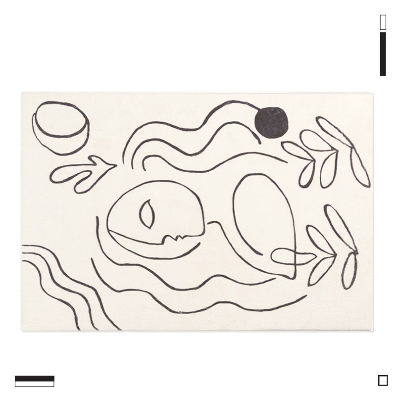 【カーペット・ラグ】上品 線模様 芸術感 選べる3種