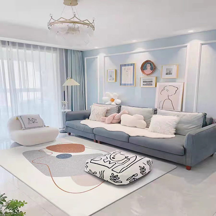 【カーペット・ラグ】インスタ映え モダンデザイン 選べる5種