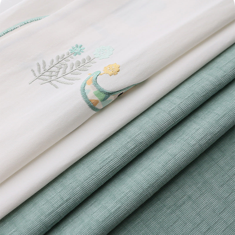 【ドレープカーテン】アニメ動物絵 緑