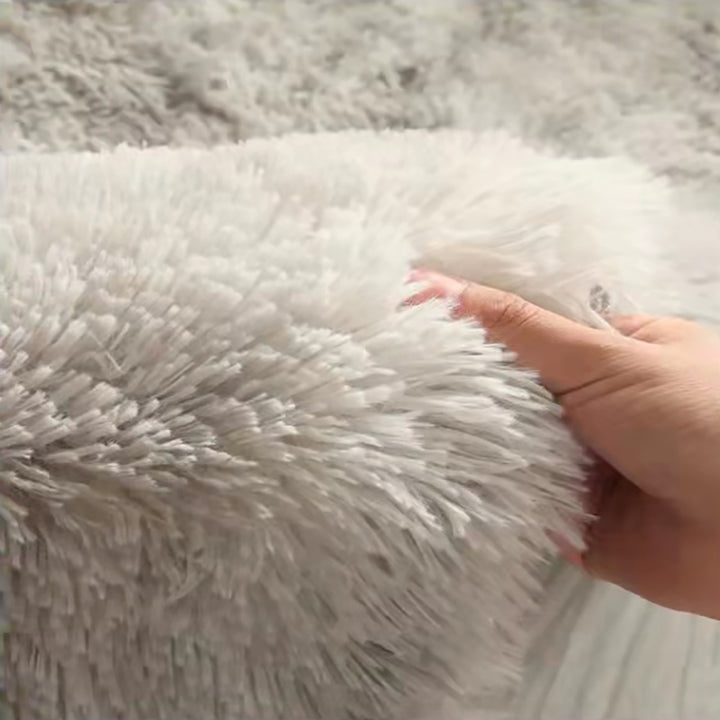 【カーペット・ラグ】シンプル純色 モコモコ 選べる3種