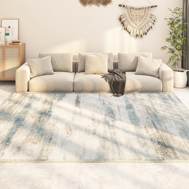 【カーペット・ラグ】厚み 水彩画風 絨毯 選べる6種