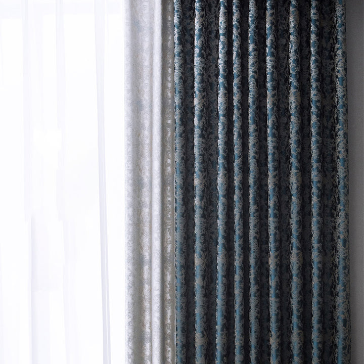 【ドレープカーテン】チャイニーズスタイル 選べる4色