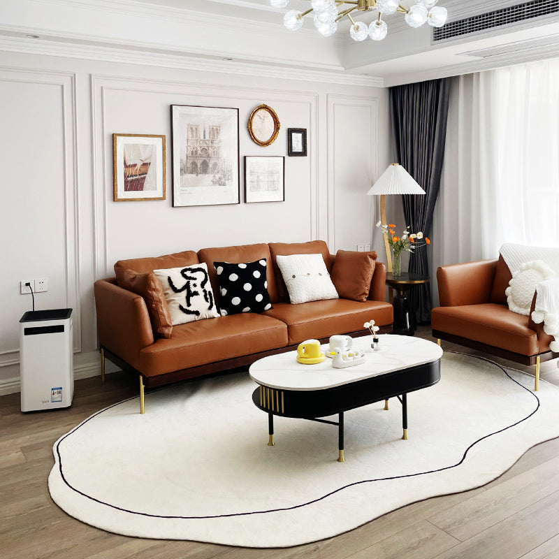 【カーペット・ラグ】不規則  オーバル型 雲型 選べる3種