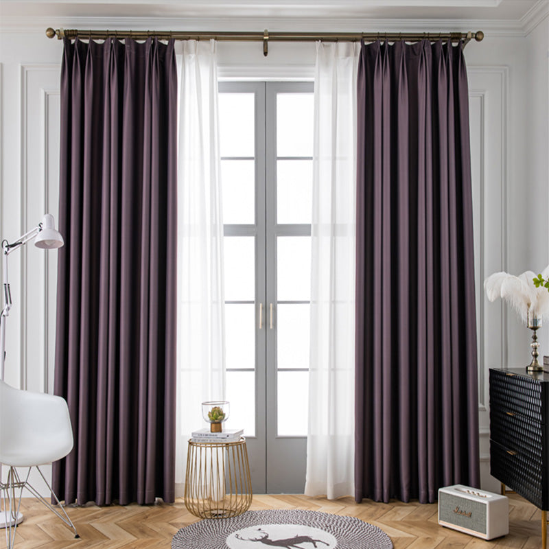 【ドレープカーテン】光沢感 おしゃれ 選べる16色