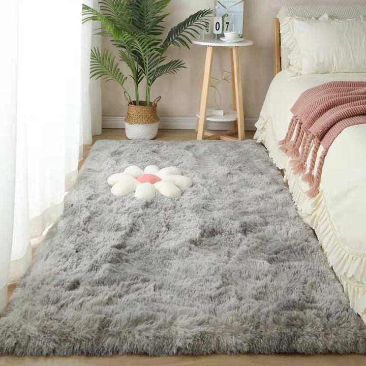 【カーペット・ラグ】シンプル純色 モコモコ 選べる3種