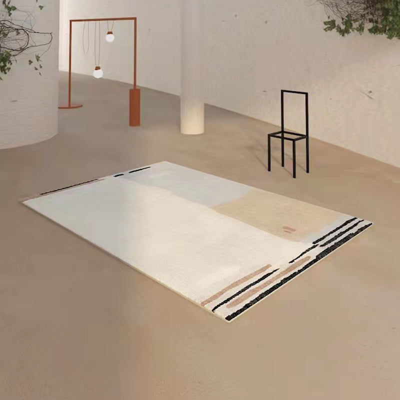 【カーペット・ラグ】カシミア質感生地水彩画風 選べる6種