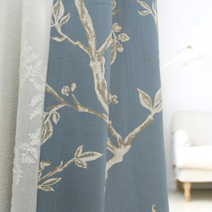 【ドレープカーテン】アメリカ風 選べる2色