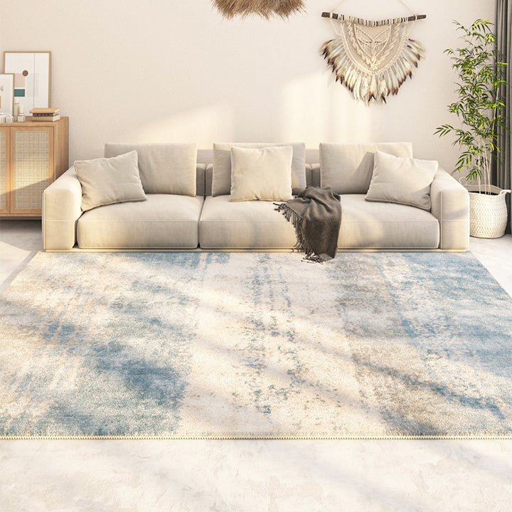 【カーペット・ラグ】厚み 水彩画風 絨毯 選べる6種