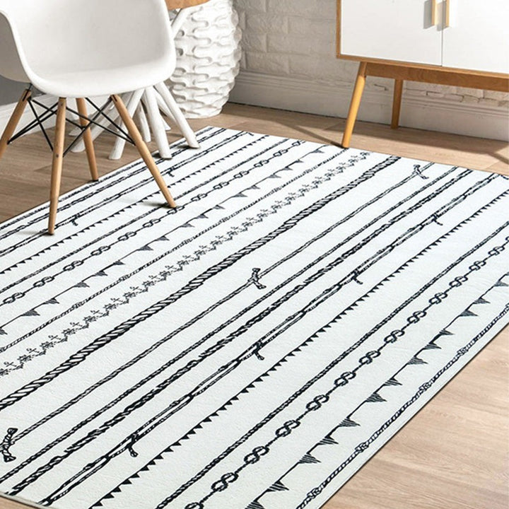 【カーペット・ラグ】北欧風 シンプルモダン 選べる5種