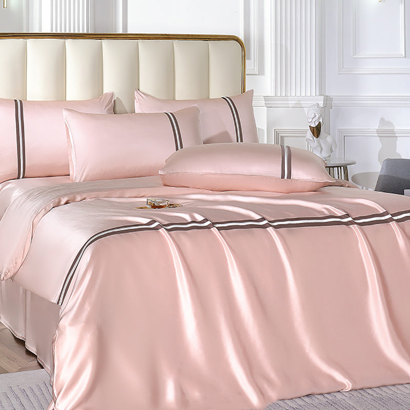 【19匁 】シルク寝具 上質シルク 100%高級 かっこいい イギリス风 プレーン 寝具セット シーツセット 単品からセットまで