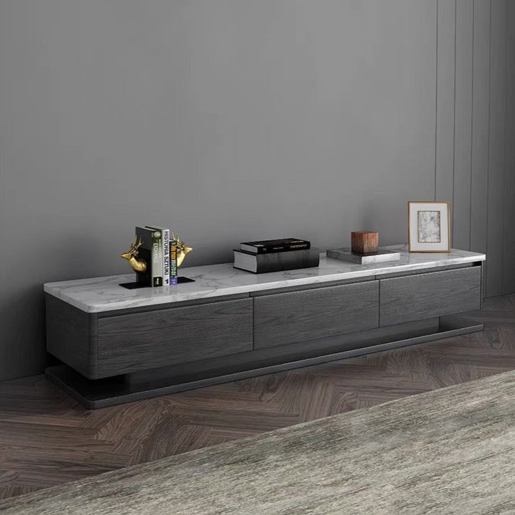 【テレビボード】シック サイズ5種選べる グレー 天板色グレー