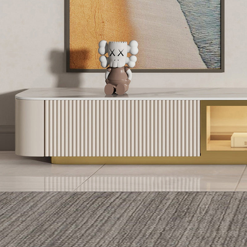 【テレビボード】繊細なデザインテレビボード ボディの細部画像