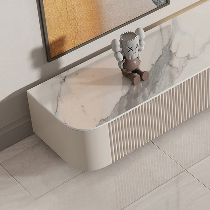 【テレビボード】繊細なデザインテレビボード ボディの細部画像