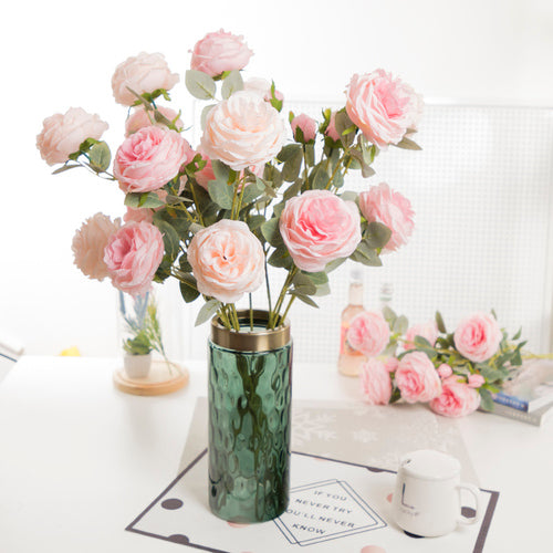 【造花】牡丹 優雅 食卓 リビングルーム