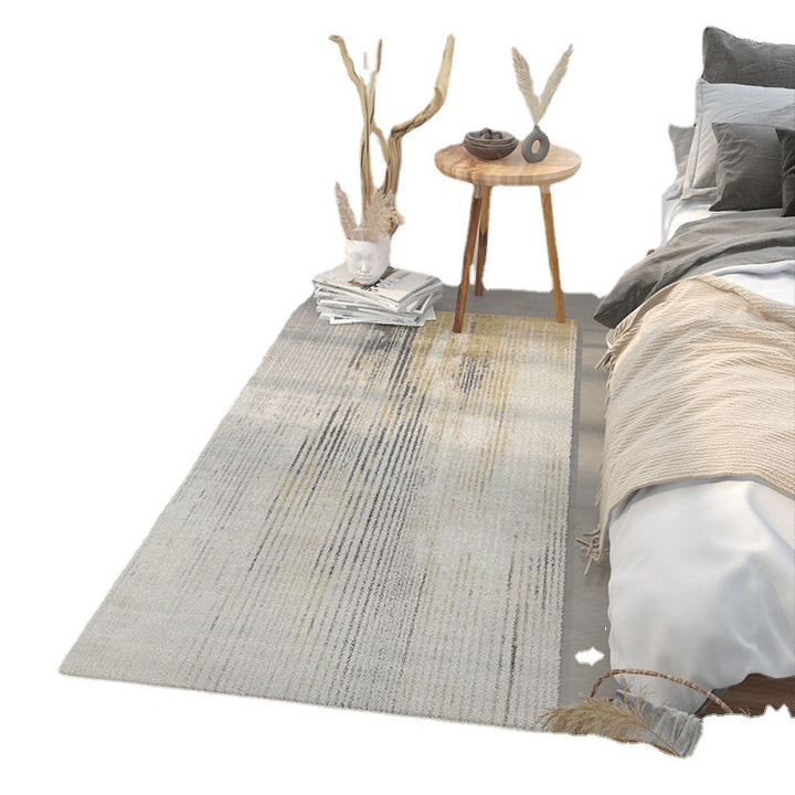 【カーペット・ラグ】カシミア質感生地水彩画風 選べる6種