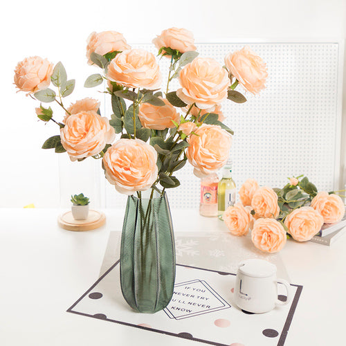 【造花】牡丹 優雅 食卓 リビングルーム