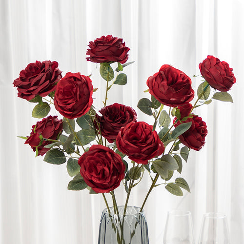 【造花】牡丹 優雅 食卓 リビングルーム