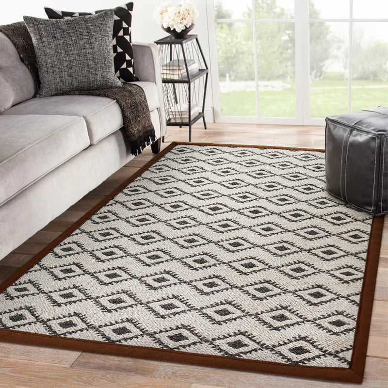 【カーペット・ラグ】シンプル落ち着くウール 選べる4種