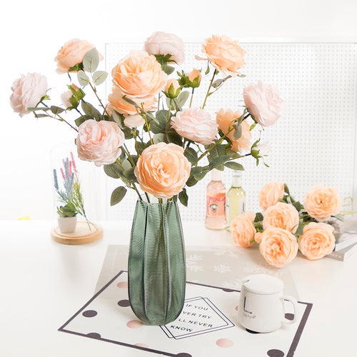 【造花】牡丹 優雅 食卓 リビングルーム