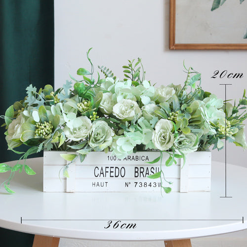 【造花】木製フェンス 清らか インスタ映え アメリカ風