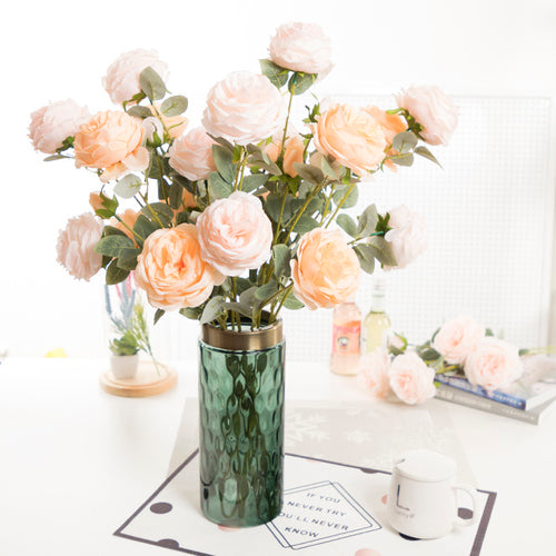 【造花】牡丹 優雅 食卓 リビングルーム