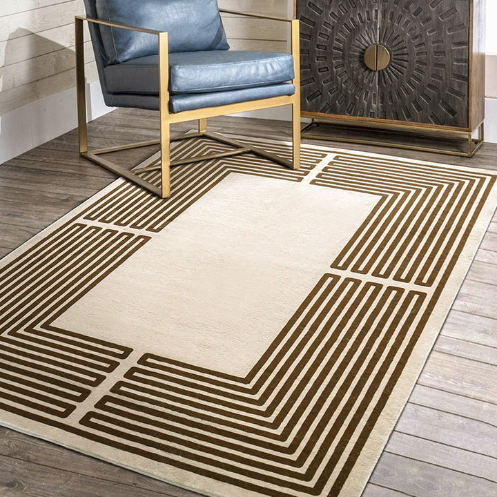 【カーペット・ラグ】シンプルモダン風 1色