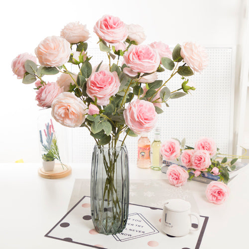 【造花】牡丹 優雅 食卓 リビングルーム