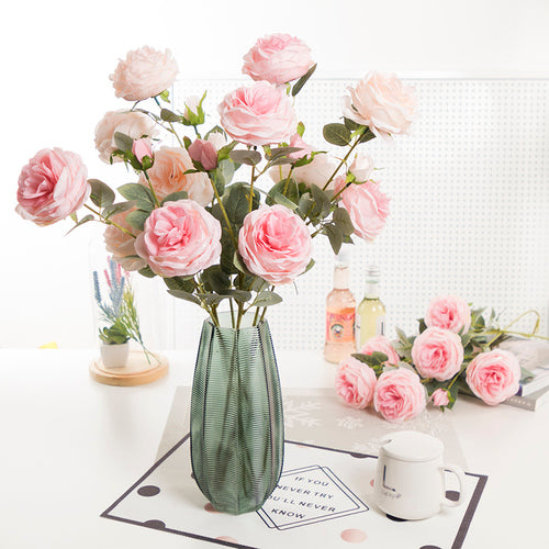 【造花】牡丹 優雅 食卓 リビングルーム