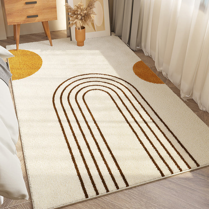 【カーペット・ラグ】芸術感 長毛 絨毯 おしゃれ 選べる5種