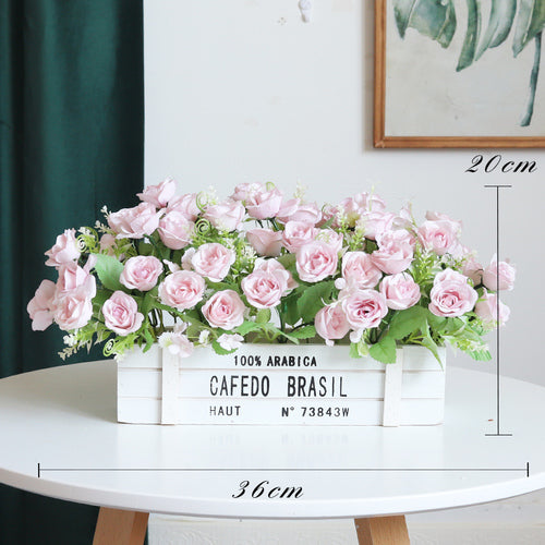 【造花】木製フェンス 清らか インスタ映え アメリカ風