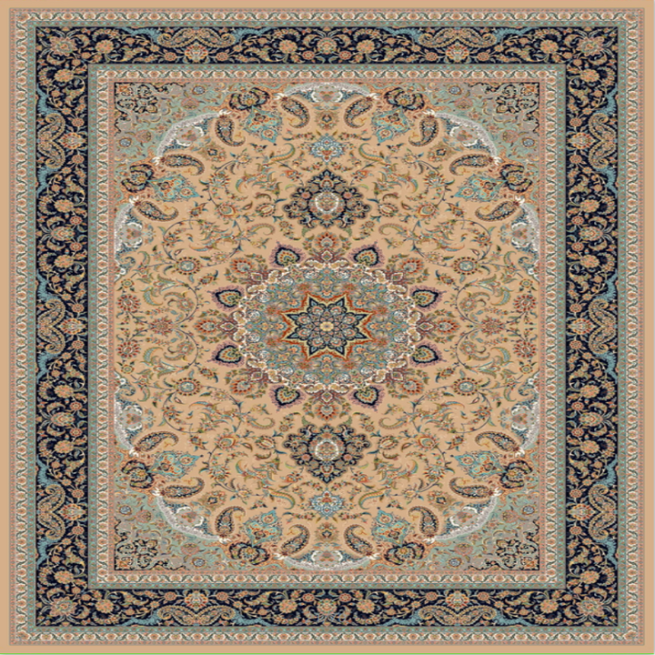 【カーペット・ラグ】ヨーロッパレトロ 華やか