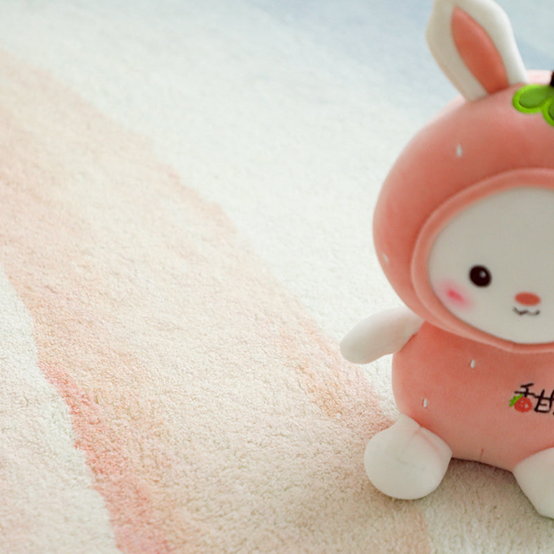 【カーペット・ラグ】カラフル水彩画風 選べる3種