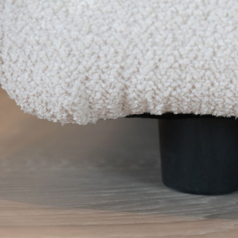 【ソファ】ソファー クリーム色おしゃれ 選べる4素材 ソファの脚の細部画像