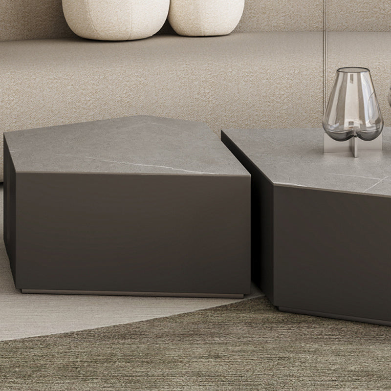 【ローテーブル】異形 デザイン性 イタリア風 ローテーブルの細部画像 100日間返品交換保証制度