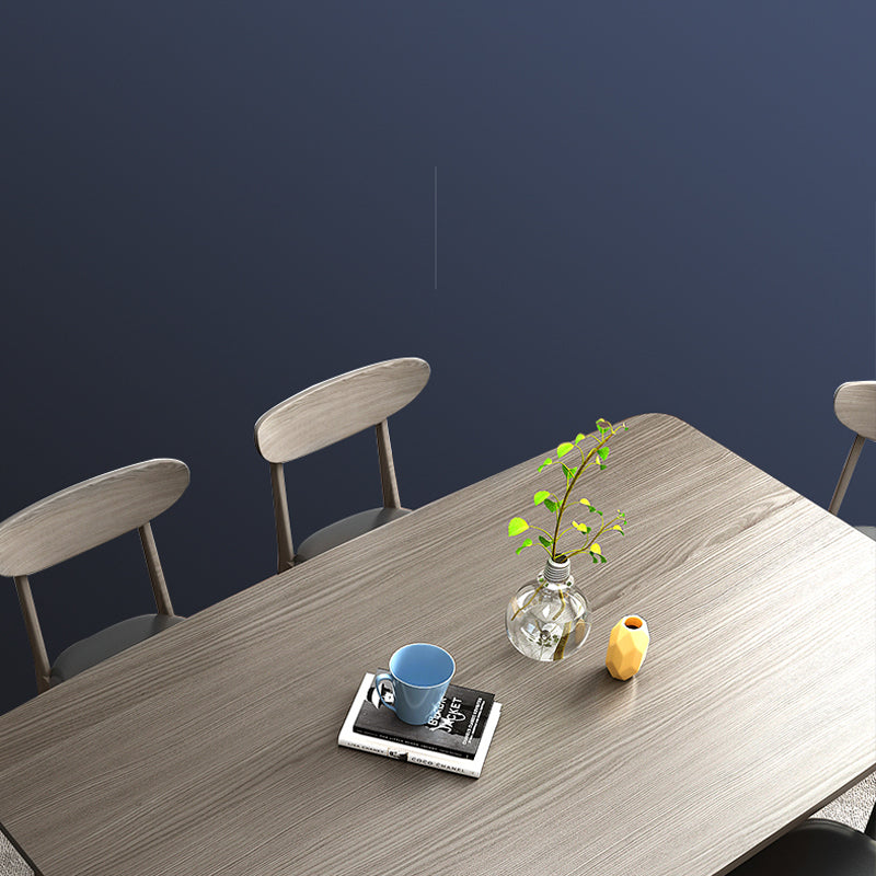 【ダイニングテーブル】モダン 天然木 選べる3サイズ ダイニングテーブルの細部画像