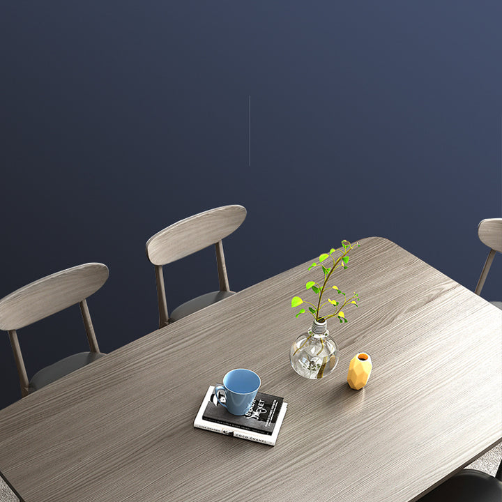 【ダイニングテーブル】モダン 天然木 選べる3サイズ ダイニングテーブルの細部画像