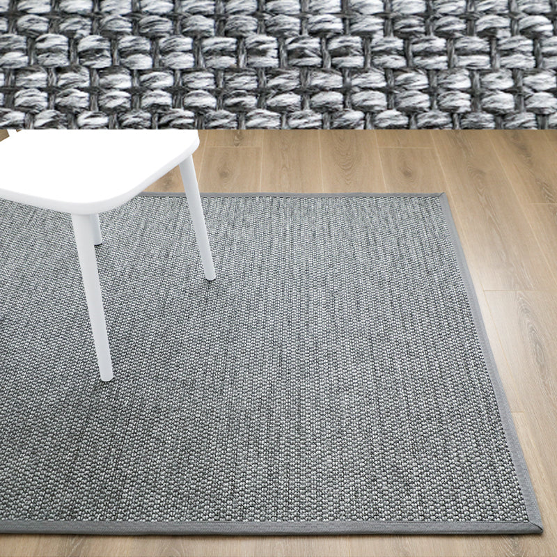 【カーペット・ラグ】グレーリネン 夏向け