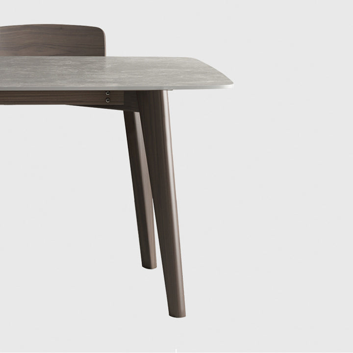 【ダイニングテーブル】北欧風 マーブル柄 選べる7サイズ ダイニングテーブルの脚の細部画像