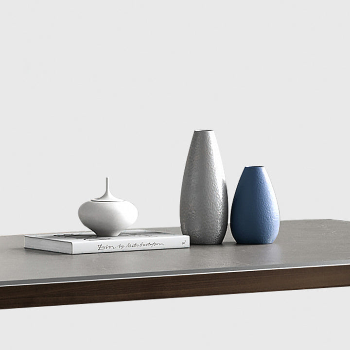 【ダイニングテーブル】北欧風 マーブル柄 選べる7サイズ セラミック天板テーブルの細部画像