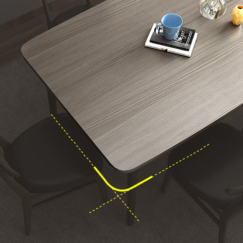 【ダイニングテーブル】モダン 天然木 選べる3サイズ 丸角加工の細部画像