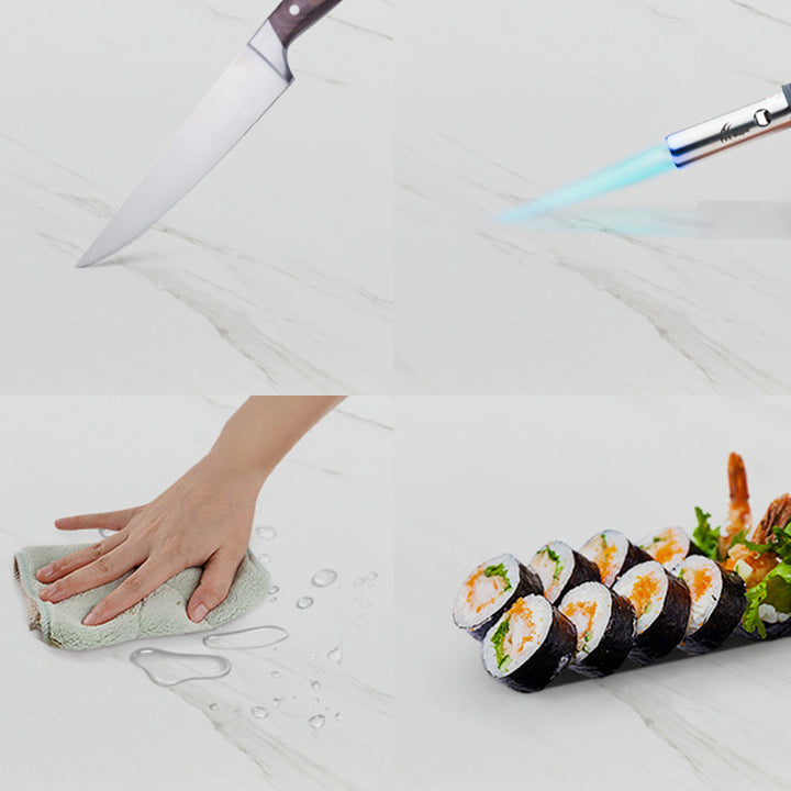 【ローテーブル】四方型マーブル模様 選べる4色 セラミック天板の細部画像 100日間返品交換保証制度