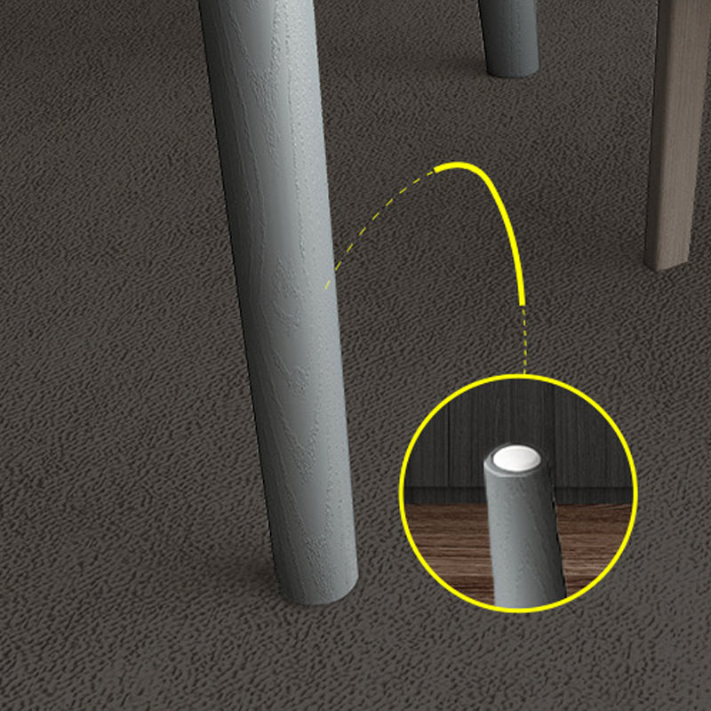 【ダイニングテーブル】モダン 天然木 選べる3サイズ 椅子脚カバーの細部画像