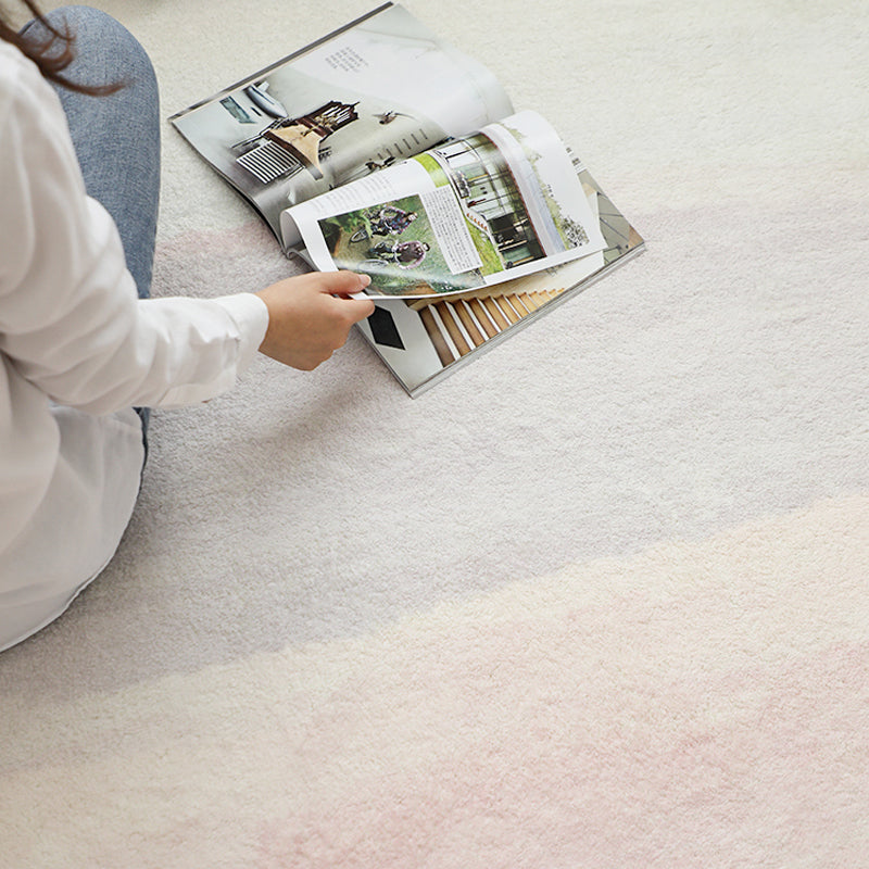 【カーペット・ラグ】カラフル水彩画風 選べる3種