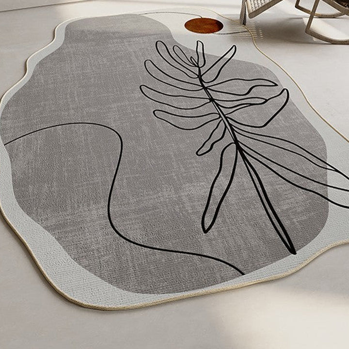 【カーペット・ラグ】シンプルデザイン 不規則 選べる4種